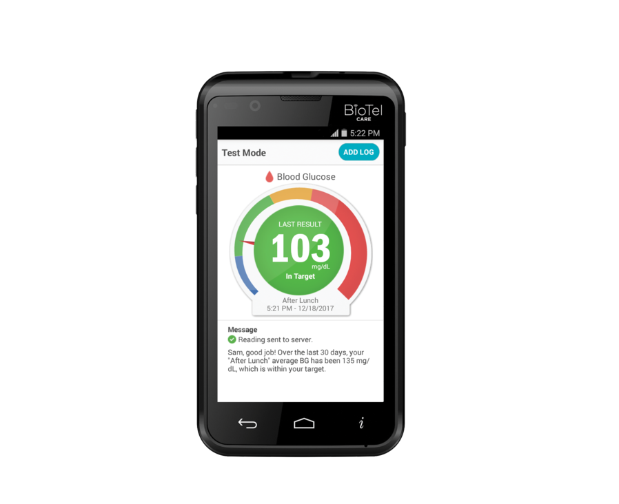 BioTel Care Glucose Meter