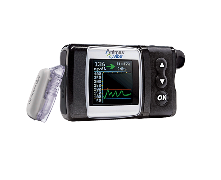 Animas® Vibe® Dexcom G4 Insulin Pump & CGM System